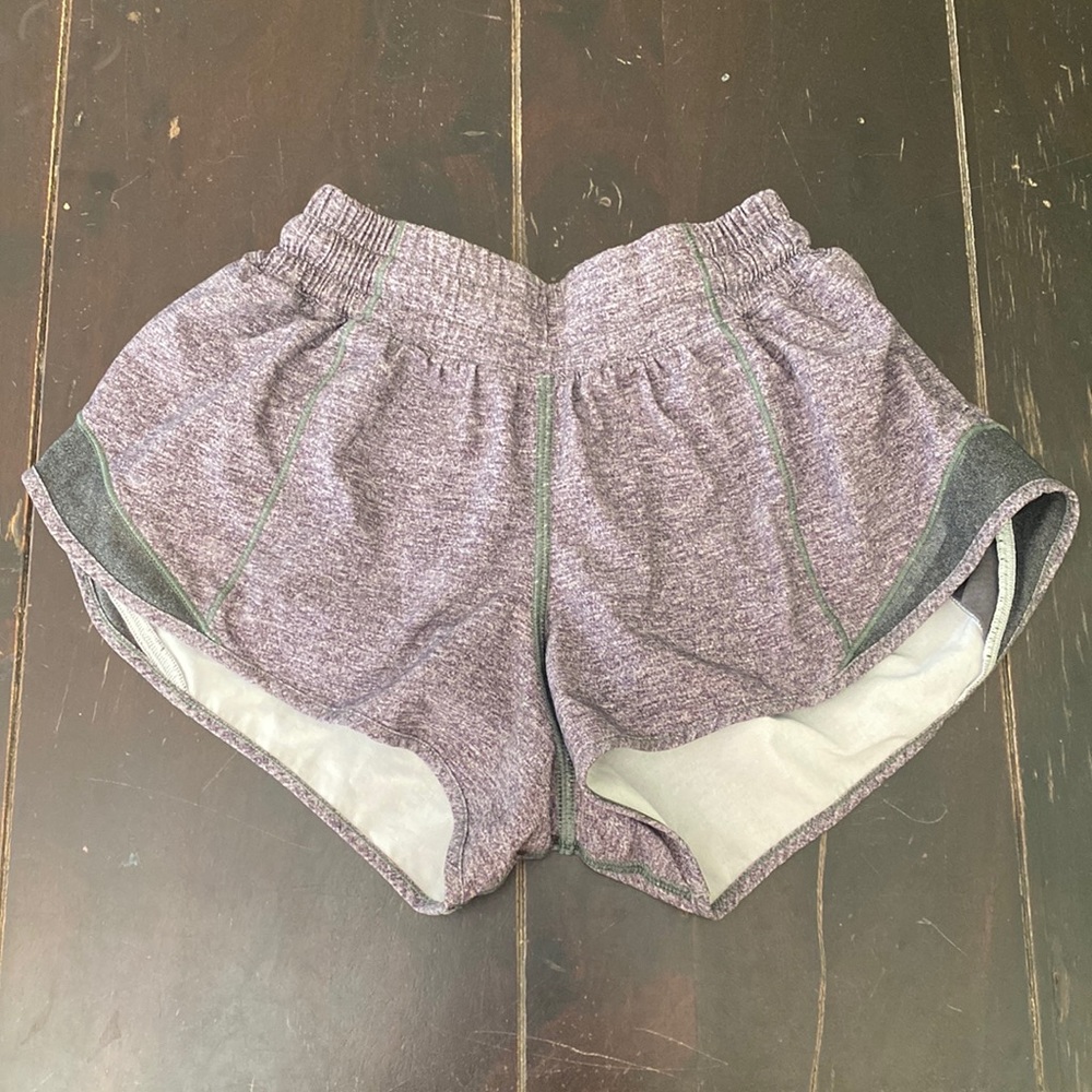 Lululemon Gray Hotty Hot Shorts 2.5